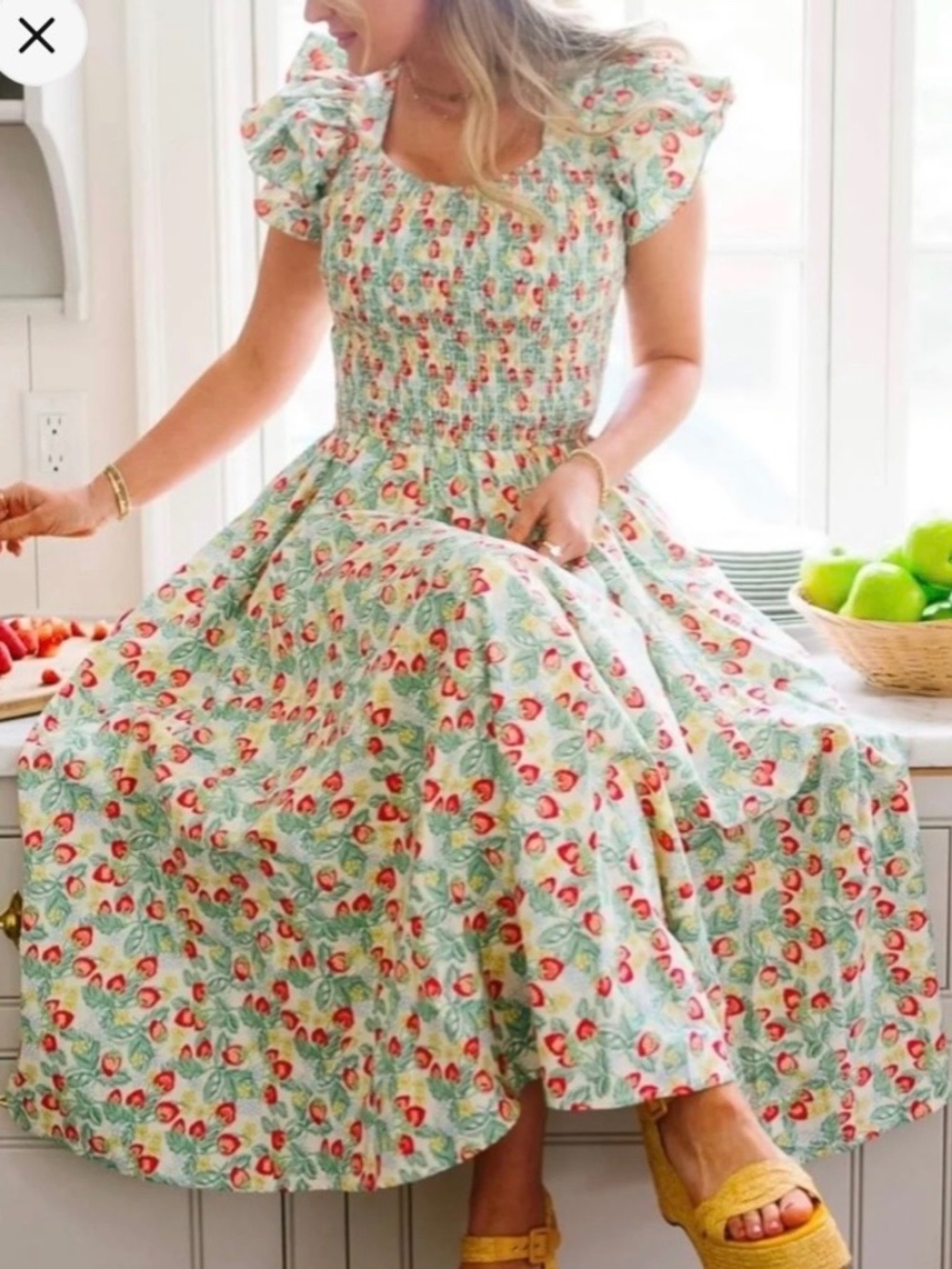 NEW Ivy City Hattie in Strawberry print dress